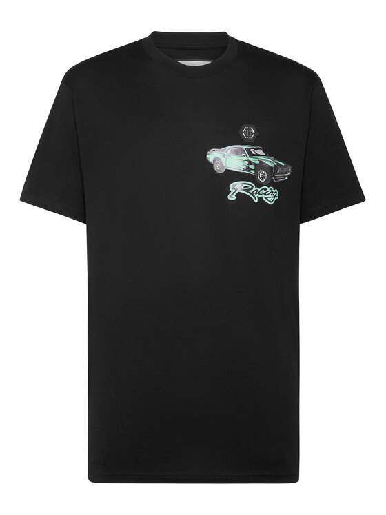 PHILIPP PLEIN PHILIPP PLEIN T-Shirt 21095 Czarny Regular Fit
