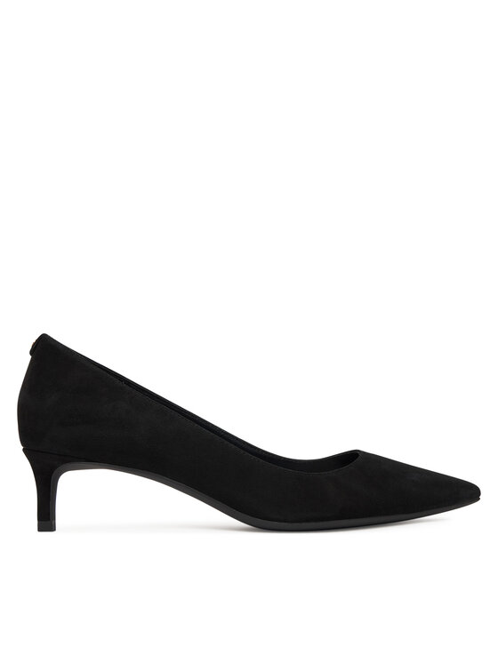 Pantofi cu toc subțire MICHAEL Michael Kors Alina 40R3ALMP1S Negru