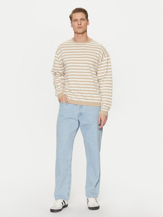 Jack&Jones Jack&Jones Džinsai Eddie 12252646 Mėlyna Loose Fit