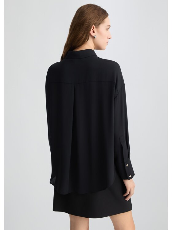 Liu Jo Liu Jo Camicia CA5201TS06622222 Nero Loose Fit