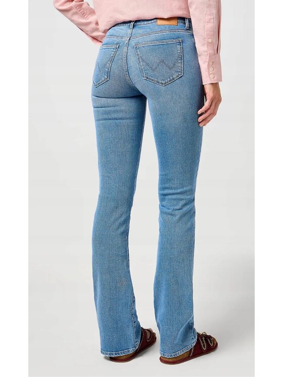 Wrangler Wrangler Jeansy Bootcut 625 Niebieski Bootcut Fit
