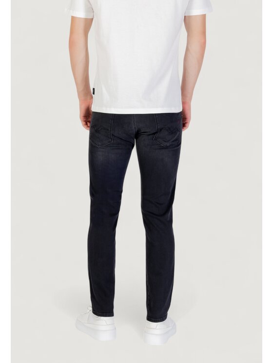 REPLAY REPLAY Jeansy M914.000.103 C36 Czarny Casual Fit