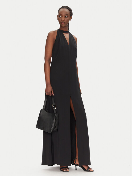 ACCESS FASHION ACCESS FASHION Rochie de seară 53-3388-145 Negru Regular Fit