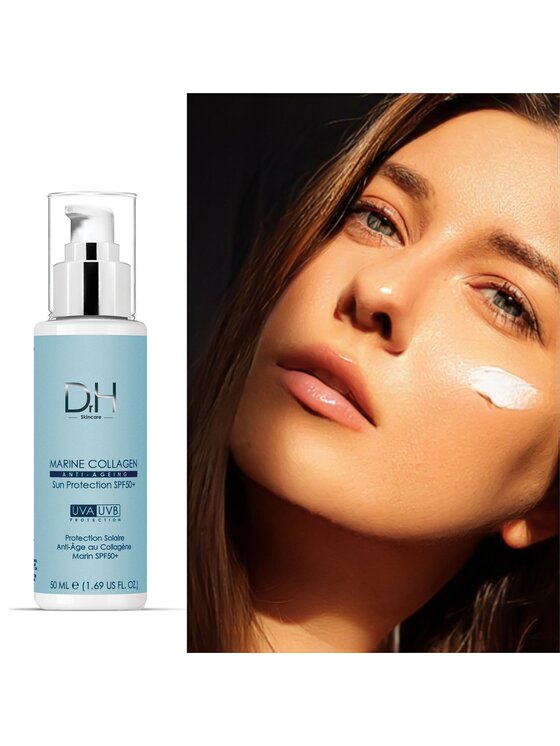Dr H Dr H Dr H Przeciwstarzeniowy SPF50 z 1% Kompleksu Kwasu Hialuronowego Krem na dzień