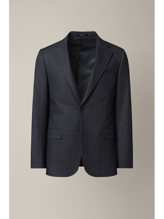 Lancerto Lancerto Marynarka Annecy MA073226000014 Szary Regular Fit