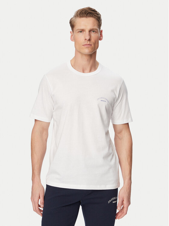 Jack & Jones Jack & Jones Set tricou și pantaloni scurți College 12298226 Alb Regular Fit