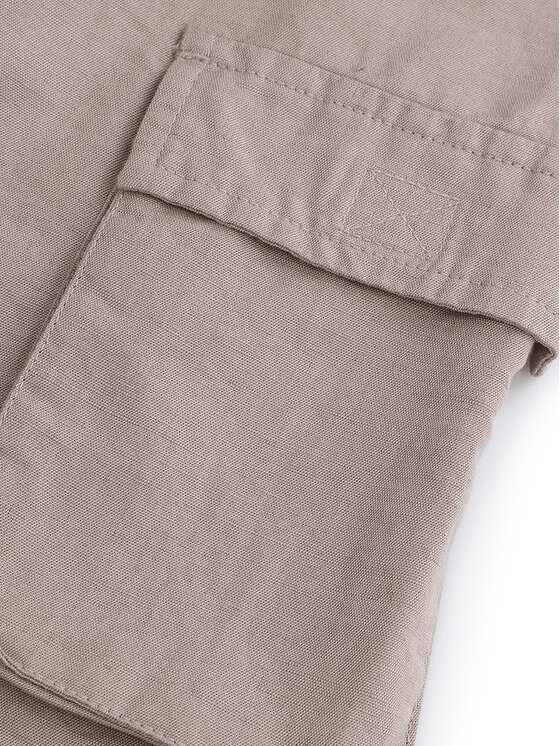 Coccodrillo Coccodrillo Pantalon scurți din material WC5119501WBJ Bej Regular Fit
