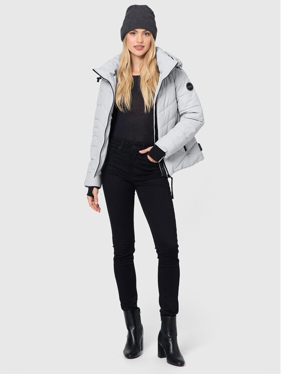 Marikoo Marikoo Kurtka zimowa Samuiaa XVI Szary Regular Fit
