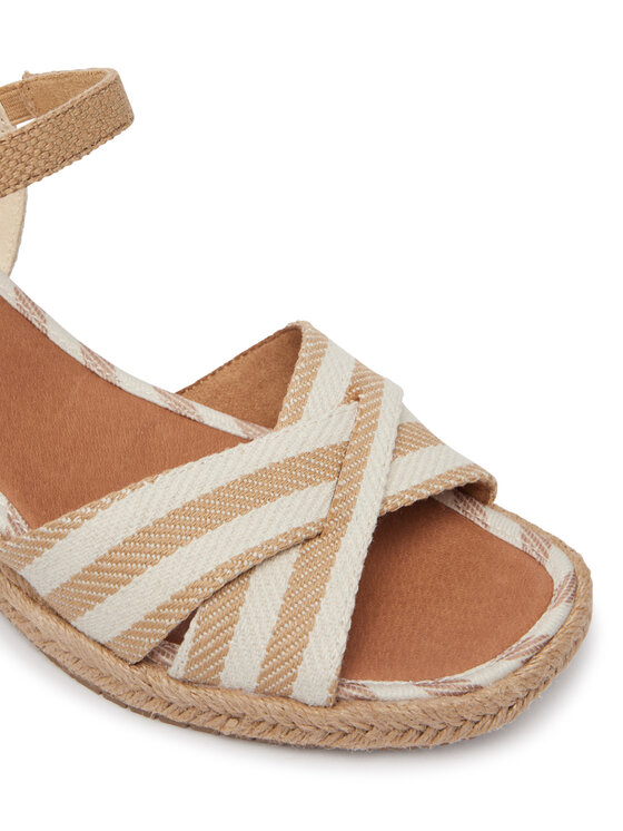 Tamaris Tamaris Espadrilky 1-28367-42 Béžová