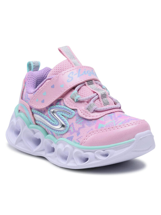 Skechers Skechers Sneakersy Heart Lights 20180N/LPMT Różowy
