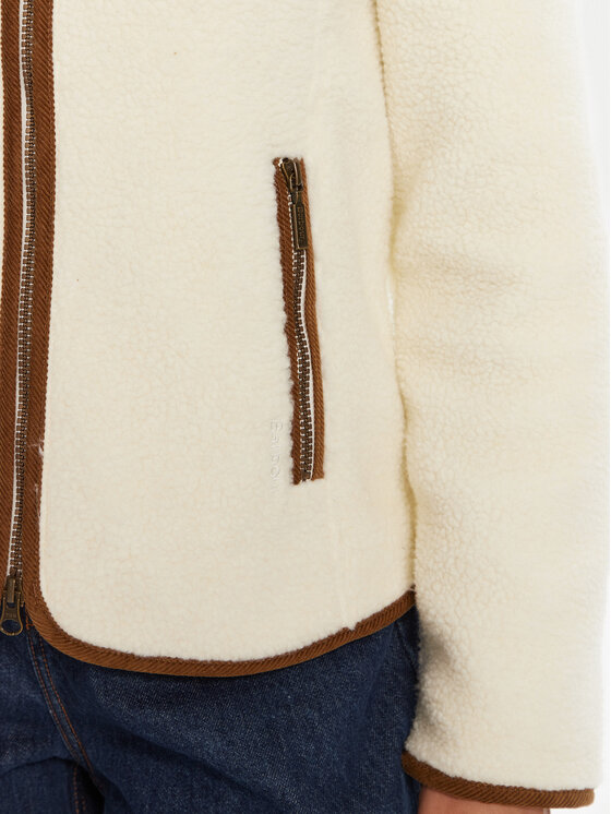 Barbour Barbour Polár kabát LFL0056CR11 Ekru Regular Fit