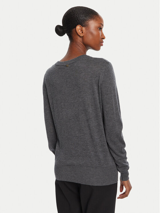 Lola Casademunt by Maite Lola Casademunt by Maite Džemper MF2511012 Siva Regular Fit