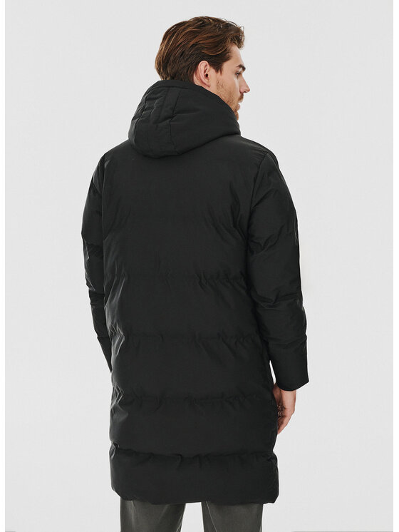 Pako Lorente Pako Lorente Kurtka puchowa P24WF-5X-007 Czarny Classic Fit