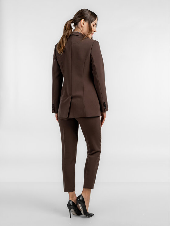 Salme Salme Garnitur Nadia Brązowy Regular Fit