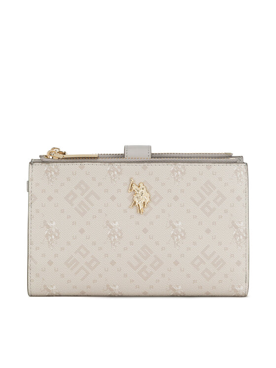 U.S. Polo Assn. U.S. Polo Assn. Великий жіночий гаманець BIUXT6224WVP Бежевий
