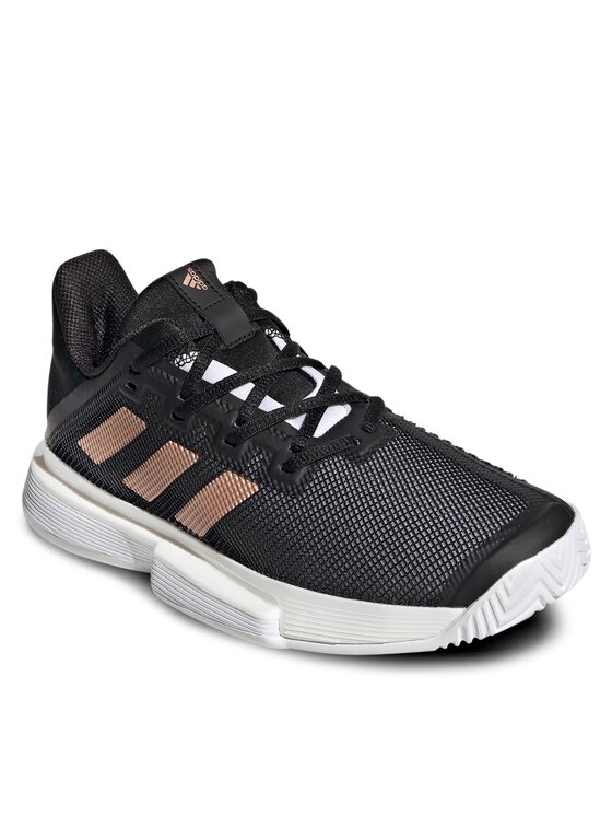 adidas adidas Obuća za tenis SoleMatch Bounce Hard Court Shoes FU8125 Crna