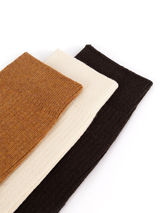 GINO ROSSI Gino Rossi Dlouhé ponožky 3MB-003-AW24 (3-pack) Barevná