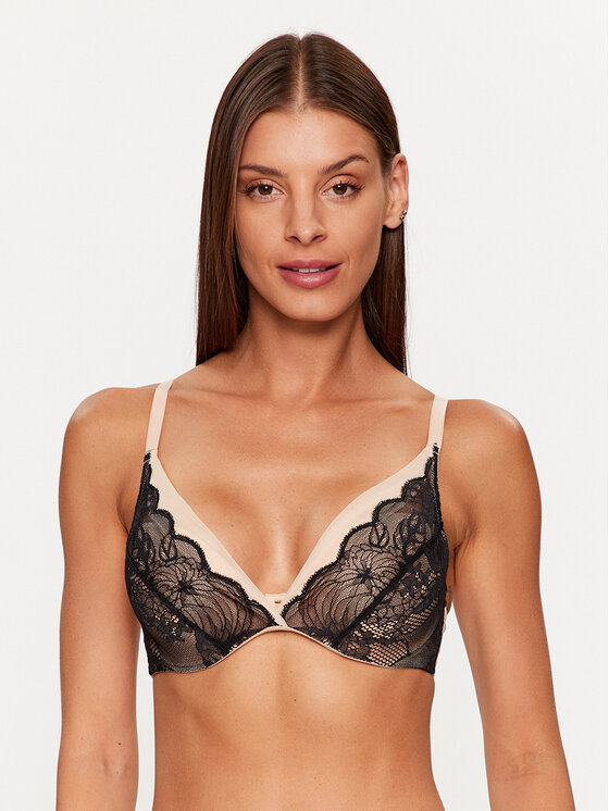 Chantelle Podprsenka s kosticami Midnight C12N20 Čierna
