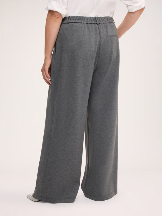 Fiorella Rubino Fiorella Rubino Pantaloni di tessuto P067L002458N013 Grigio Flared Fit