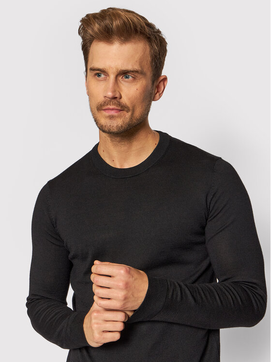 Selected Homme Selected Homme Pulover Town 16079772 Črna Regular Fit