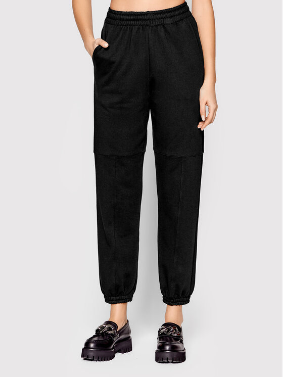 Gestuz Spodnji del trenirke Birtagz 10905871 Črna Loose Fit