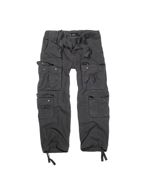 Brandit Brandit Spodnie materiałowe 1003.2.7XL Czarny Cargo Fit