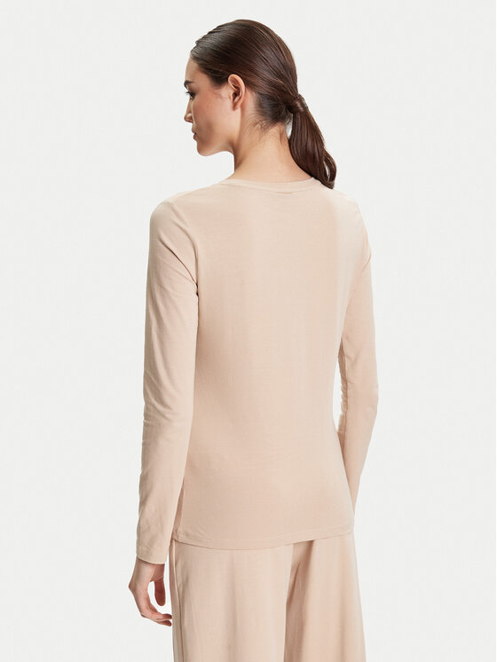 EA7 Emporio Armani EA7 Emporio Armani Halenka 7W000456 AF10373 U1046 Béžová Slim Fit