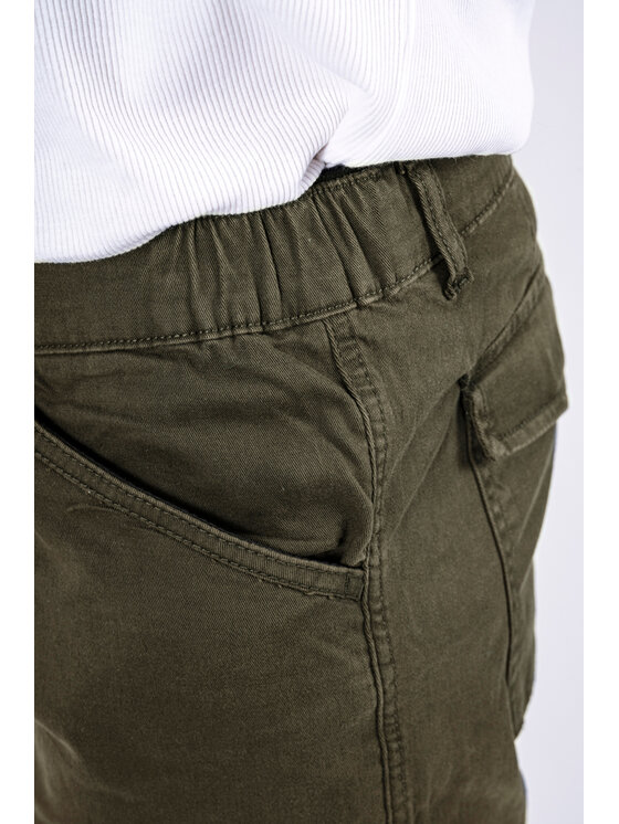 Marcus Marcus Pantaloni di tessuto Jeremy Cargo Verde Regular Fit