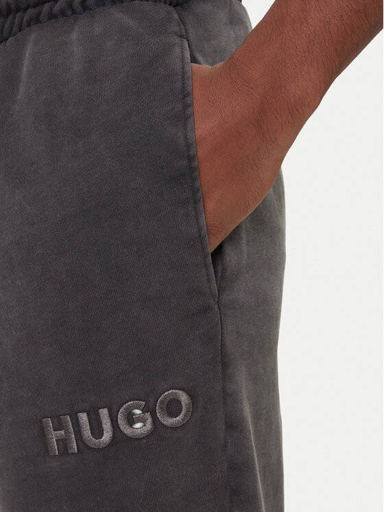 HUGO HUGO Donji dio trenerke Delwony 50546385 Siva Relaxed Fit