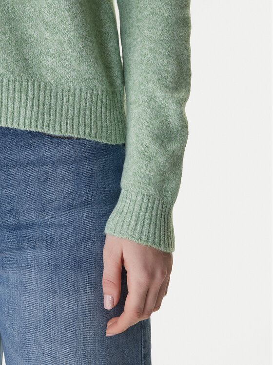 Vero Moda Vero Moda Pulover Doffy 10201022 Zelena Regular Fit