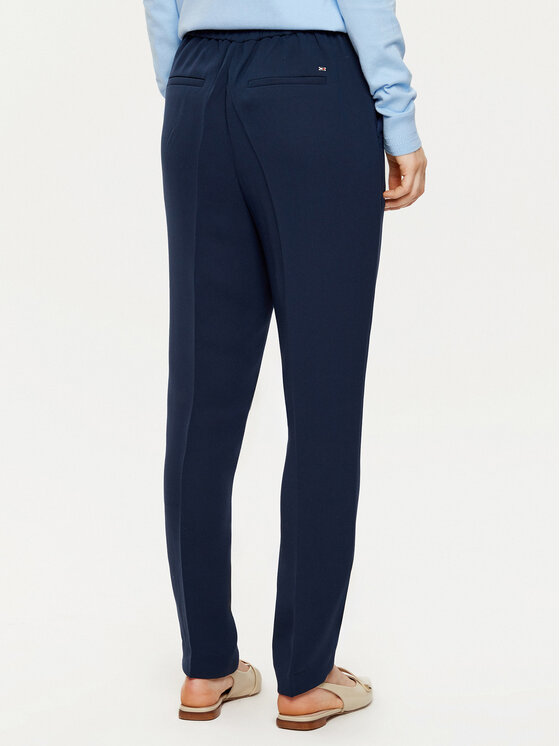Tommy Hilfiger Tommy Hilfiger Chino WW0WW45450 Tamnoplava Slim Fit