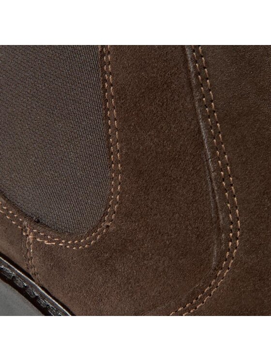 Gant Gant Kotníková obuv s elastickým prvkem Spencer 11653702 Hnědá