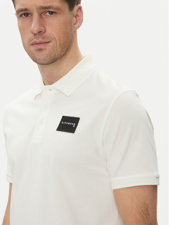 Richmond X Richmond X Поло UMP25170PO Білий Regular Fit