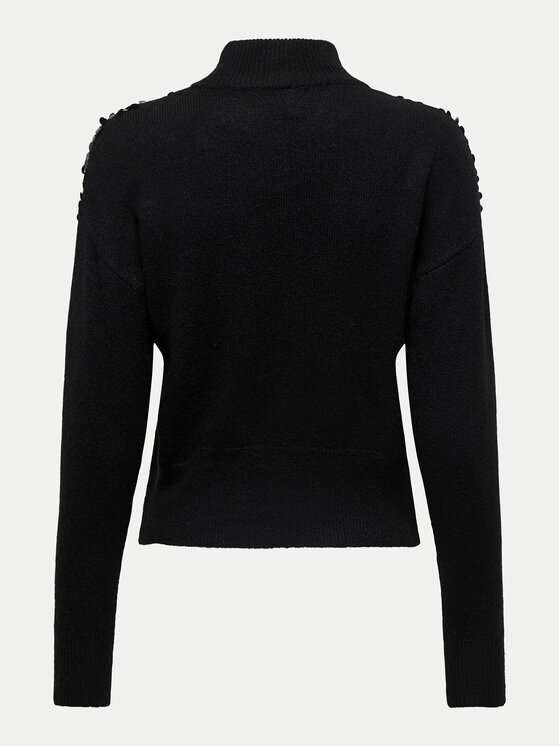 ONLY ONLY Светр Alba 15332081 Чорний Regular Fit