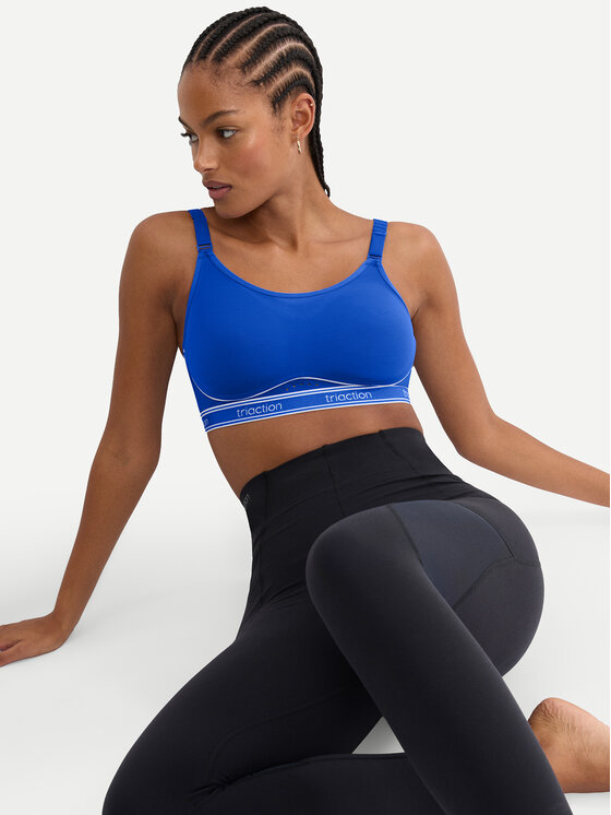 Triumph Triumph Reggiseno sportivo Triaction Cardio Breeze 10226411 Blu