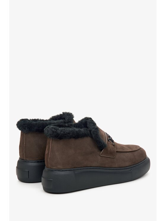 Estro Estro Μποτάκια ER00114182 Καφέ