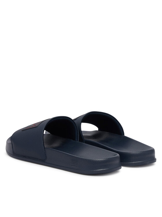 Tommy Hilfiger Tommy Hilfiger Παντόφλες Patch Pool Slide FM0FM06008 Σκούρο μπλε