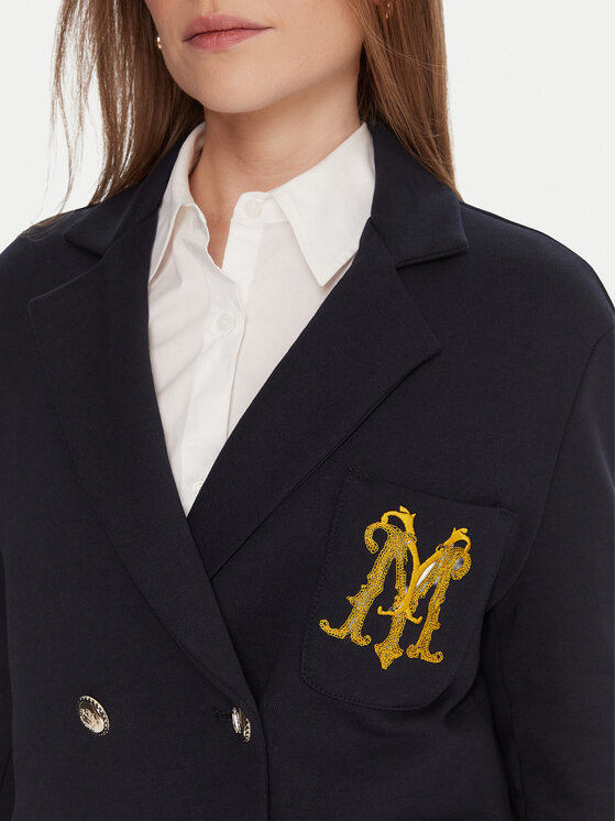Maryley Maryley Σακάκι 25IB288/M02/07BL Σκούρο μπλε Regular Fit