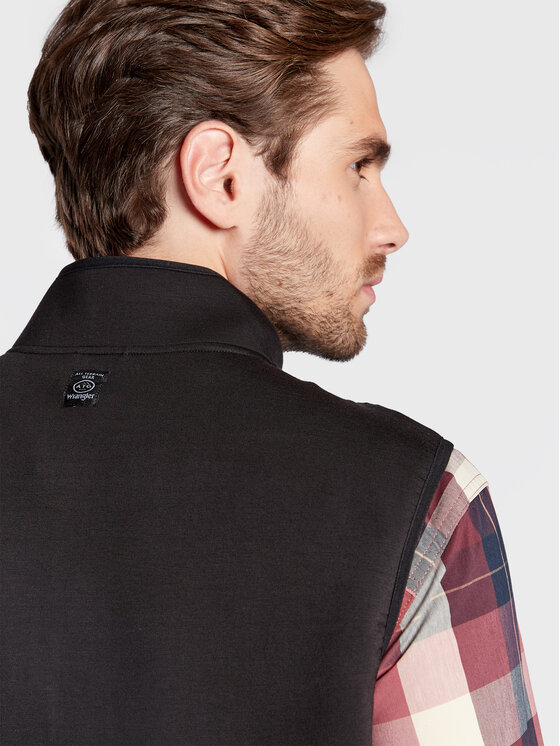 Wrangler Wrangler Gilet W4G7Y3101 112324320 Nero Regular Fit