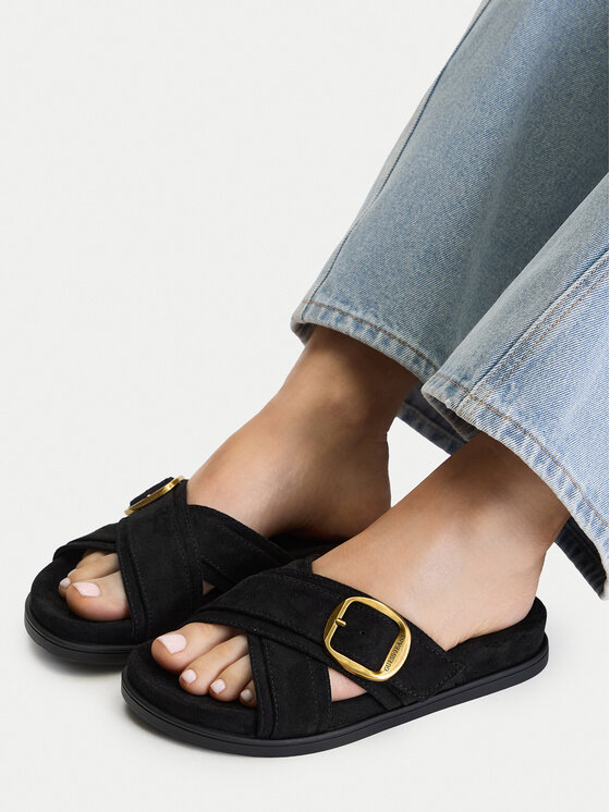 Guess Jeans Guess Jeans Natikače CEO-HY1001-6 Crna