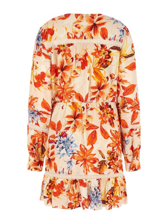 Guess Guess Rochie de vară Hafa W3GK34 WFCY0 Colorat Regular Fit