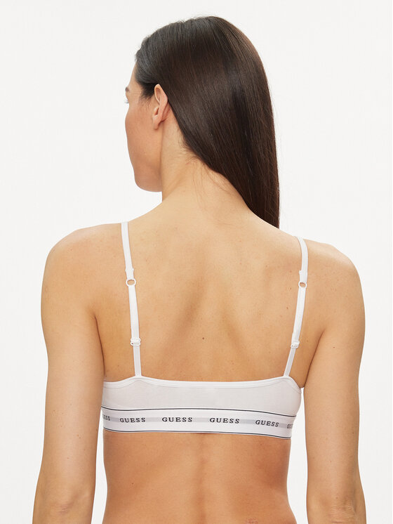 Guess Guess Sutien fără armătură O2BC02 KBBU1 Alb