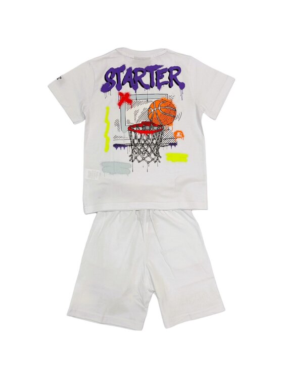 Starter Starter Σετ φόρμας q-bab-67165 Λευκό