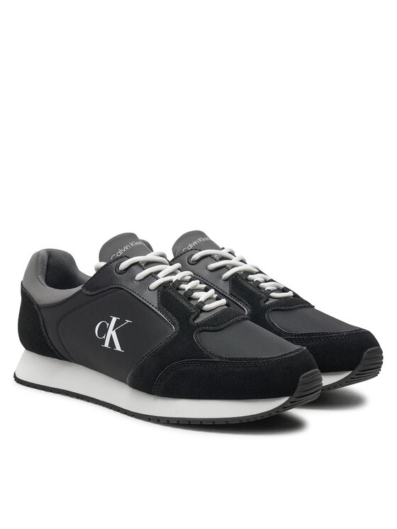 Calvin Klein Jeans Calvin Klein Jeans Sneakersy Retro Sock Runner Mg Wmm YM0YM01152 Černá