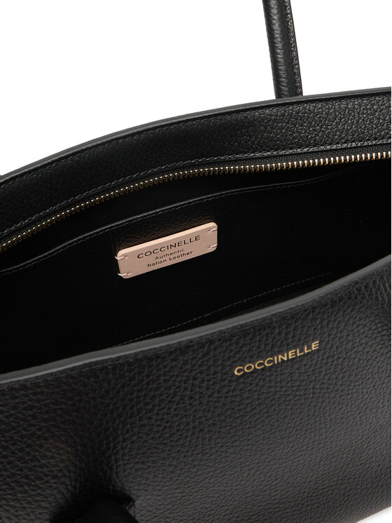 Coccinelle Coccinelle Дамска чанта T8A Coccinelle Double Beat E1 T8A 11 03 01 Черен