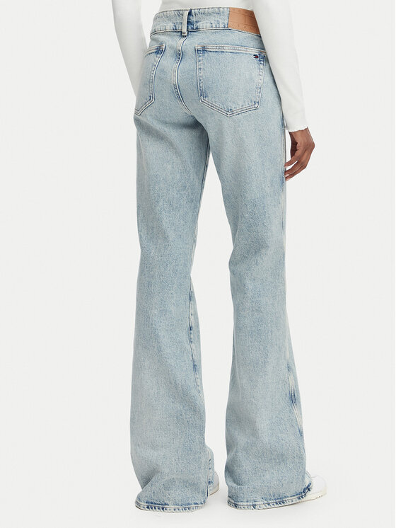 Tommy Jeans Tommy Jeans Džinsai Sia DW0DW23091 Šviesiai mėlyna Bootcut Fit