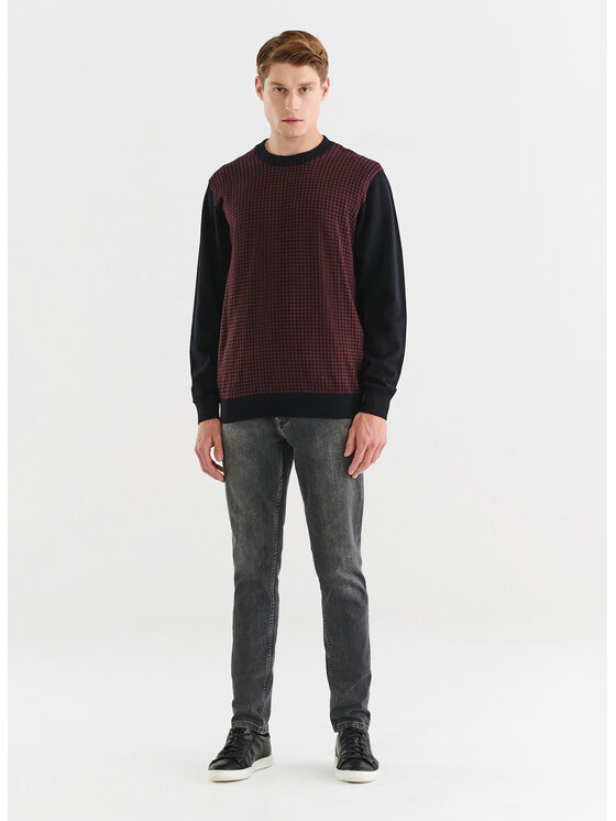 Pako Lorente Pako Lorente Sweter P22WF-2X-023 Czarny Regular Fit