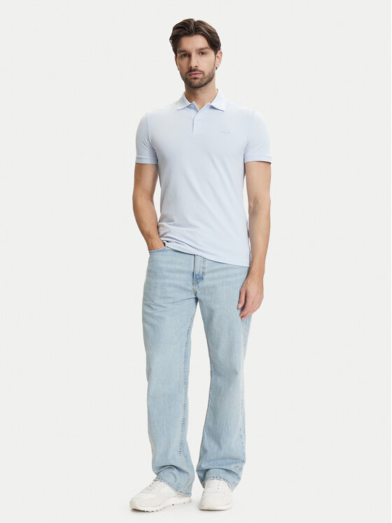Lacoste Lacoste Polokošeľa PH5056 Modrá Slim Fit