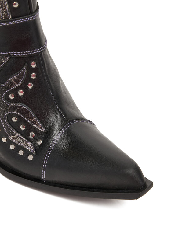 NEW ROCK NEW ROCK Kovboju apavi M-7919-S1 Melns