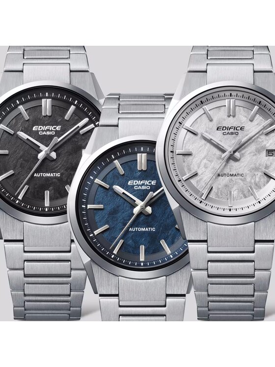 Casio Casio Zegarek EFK-110D-2AER Srebrny